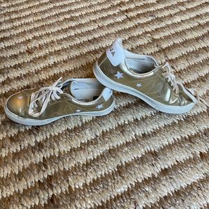 Veja x Madewell Gold Sneakers